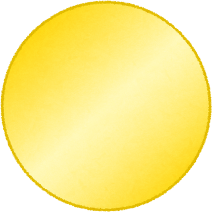 Gold Circle Illustration